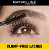 Maybelline New York Volumizing & Lengthening Mascara Waterproof Black 10ml Dramatic Eye Lash Makeup
