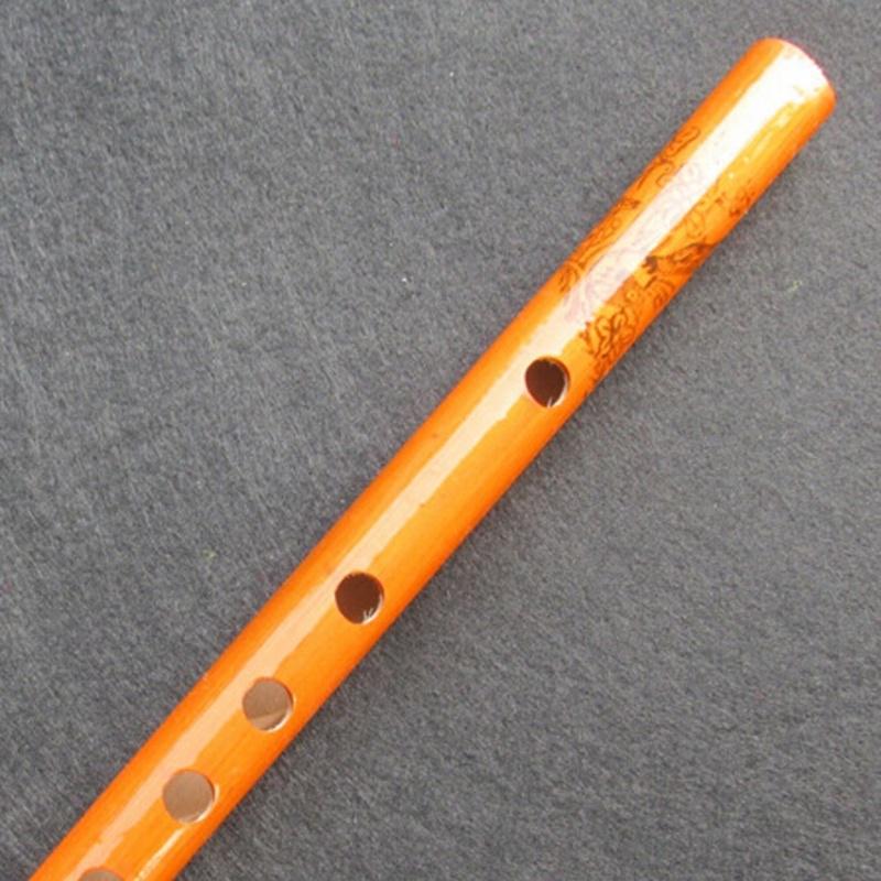 Unique Diwali Gifts Traditional 6 Hole Bamboo Flute Clarinet Student Musical Instrument Wood Color Native American Flute