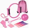 Body Shaping Tools Pilates  Yoga Balls  Yoga Rings Stretching Bands Resistance Bands Yoga Socks Fitness Set of Five Pieces