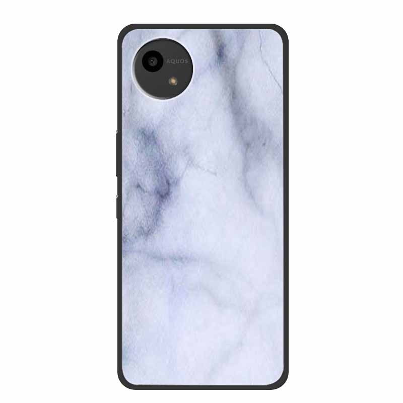 Case For SHARP AQUOS WISH4 Marble TPU Soft Silicone Back Cover SharpSmartphones SH-52E Phone Cases Protector Mica Painted Capa