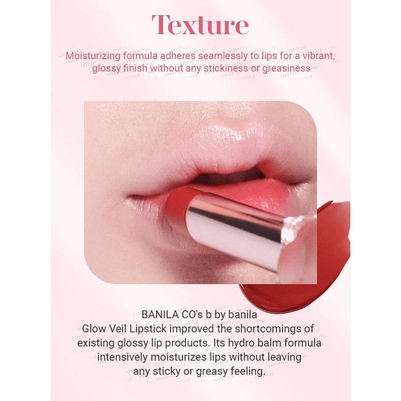 BANILA CO B by Banila Glow Veil Lipstick - 8 Colors