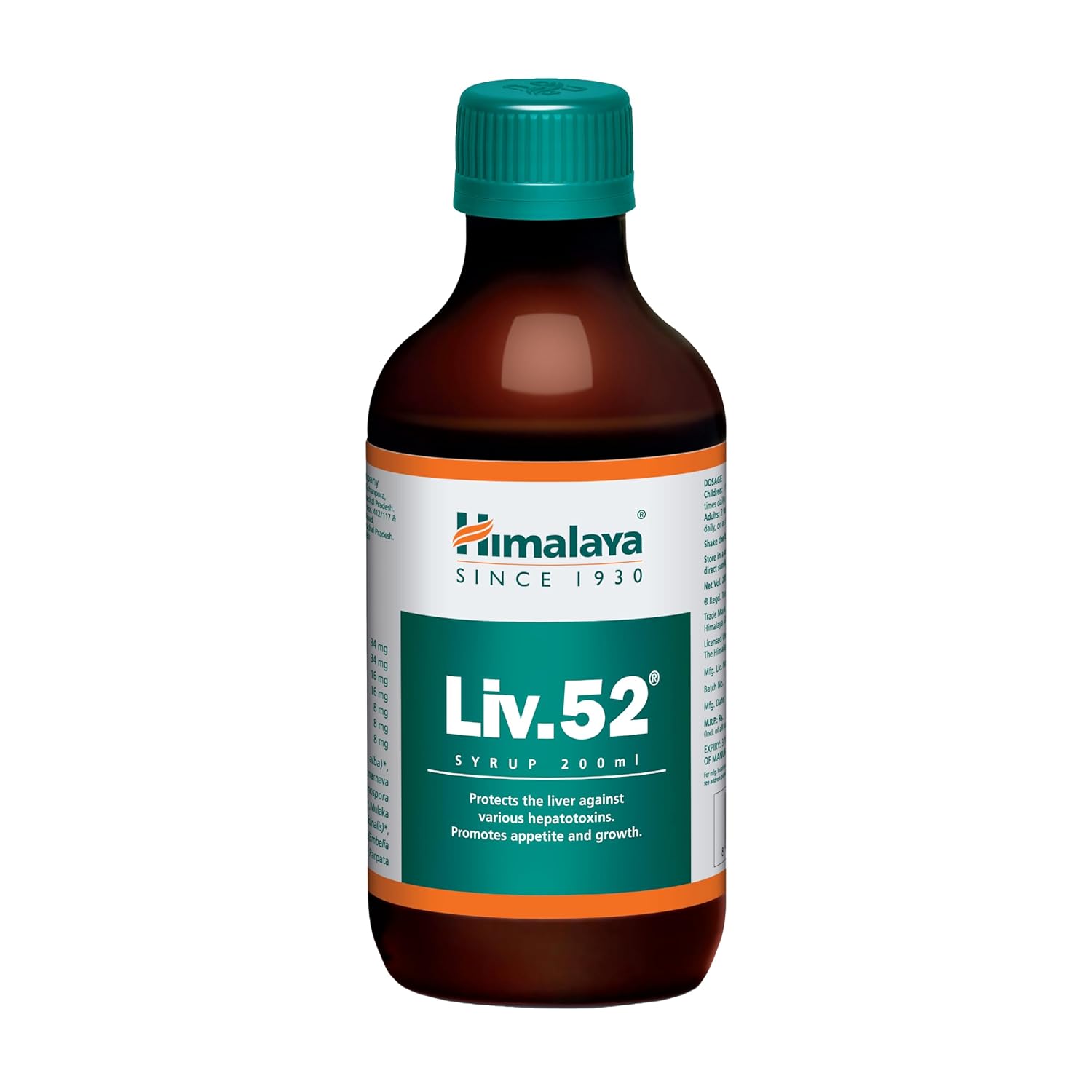 

Himalaya Liv.52 Syrup 200ml | Supports Liver Wellness, Promotes Appetite, Improves Metabolism, Gentle Herbal Supplement For Daily Health