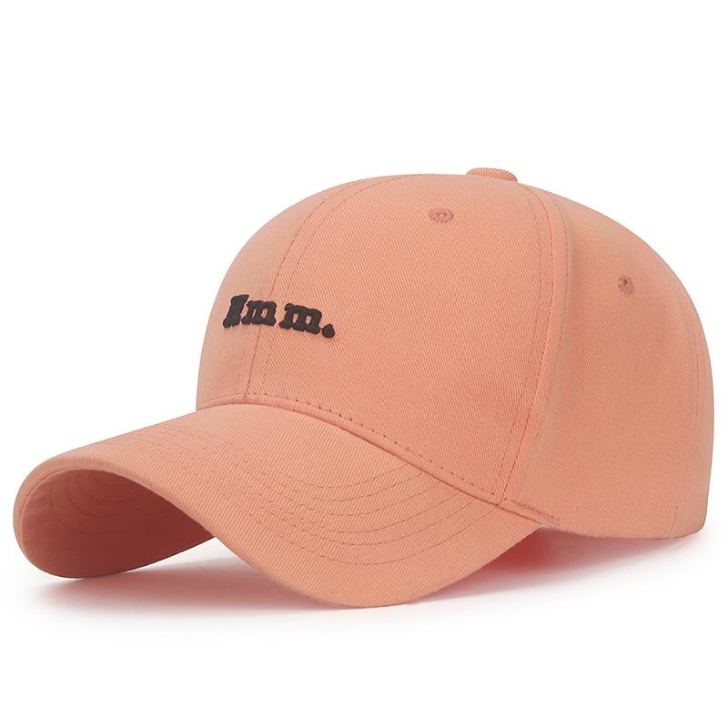 Spring Autumn Cotton Youth Cap Women Couple Sun Hat Letter Baseball Cap