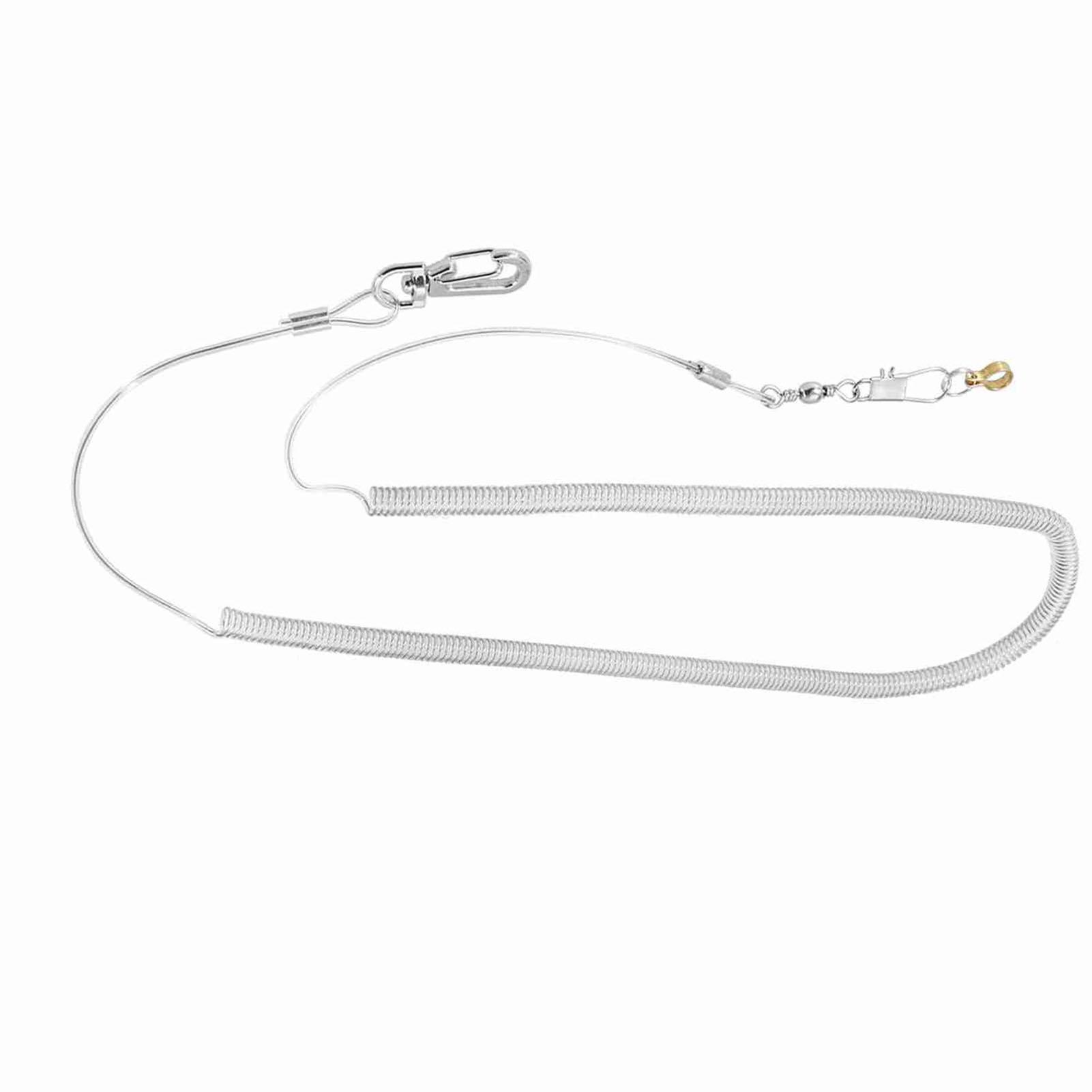 

6m Parrot Bird Anti Bite Flying Training Rope Leash Kits Random Color (Диаметр кольца для стопы. 8.5mm)