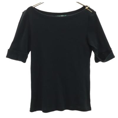 Fünf-Viertel-Ärmel Bootausschnitt Größe S schwarz Damen Gebraucht