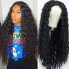European and American New Wig Women's Medium Black Long Curly Hair Corn Perm African Small Curly Hair Chemical Fiber Headgear Women