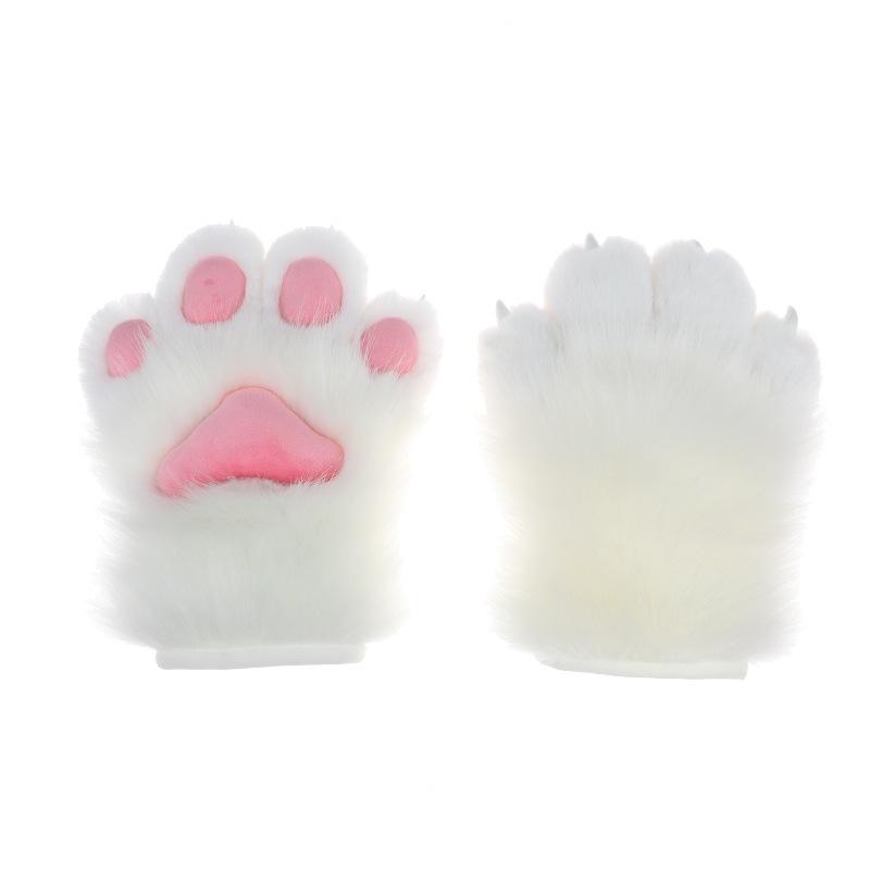 New Plush Animal Claws Nails Gloves Anime Cos Costumes Accessories for Halloween Girls Prom Cosplay Props Anime Accessories