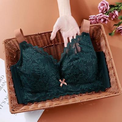 Anti-Hänge-BH für große Oberweiten Damen-BH Dünne Cups für Komfort und Halt Große Größe Sexy Spitzen-BH