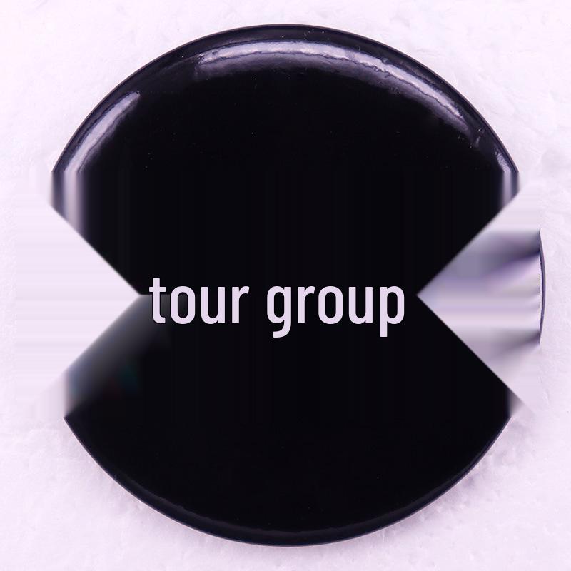 Tinplate Tour Group Badge Pin