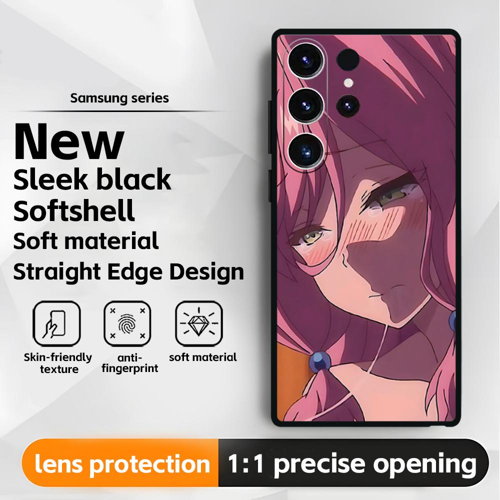 Classic Anime R-Redo of H-Healer  Phone Case For Samsung Galaxy S26 S25 S24 S23 S22 S21 Plus Ultra Note20 Soft Black