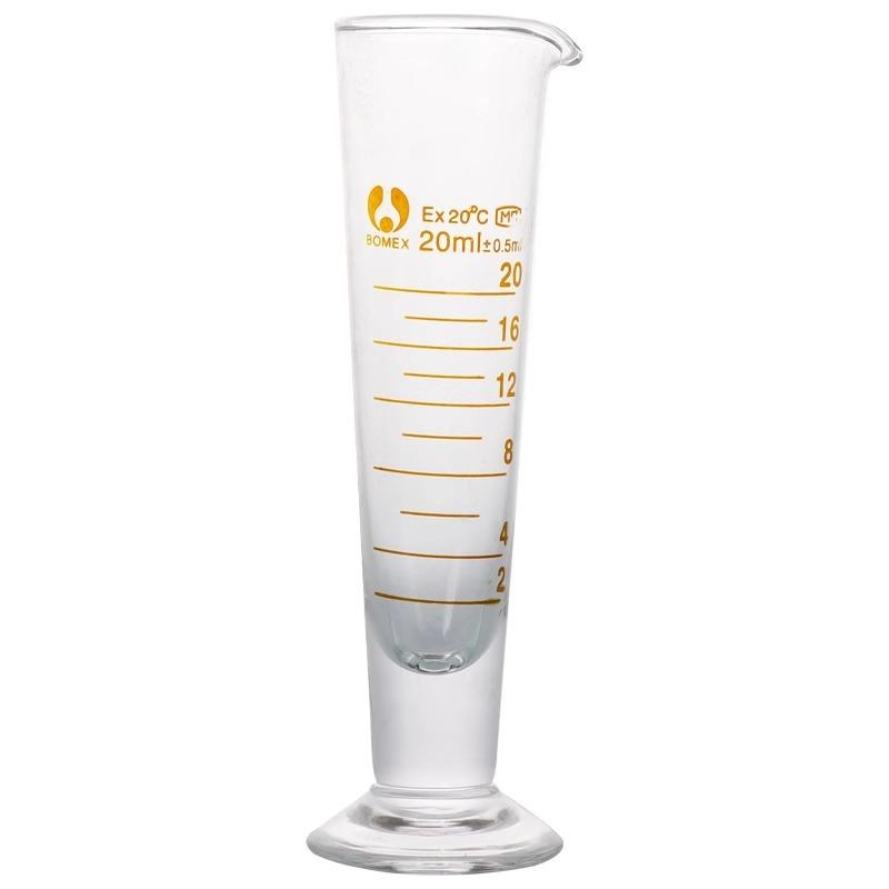 Glass Measuring Cup 20-1000ML Triangular Conical High Temperature Resistance Model 02 No Stopper 1