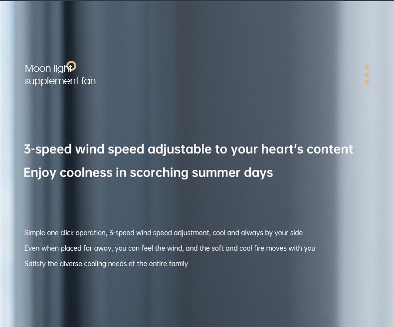 Portable USB Rechargeable Desk and Camping Fan