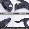 1Pairs Aluminum Alloy Bicycle Brake Handle Ultralight Disc Brake Lever  for MTB Mountain Bike