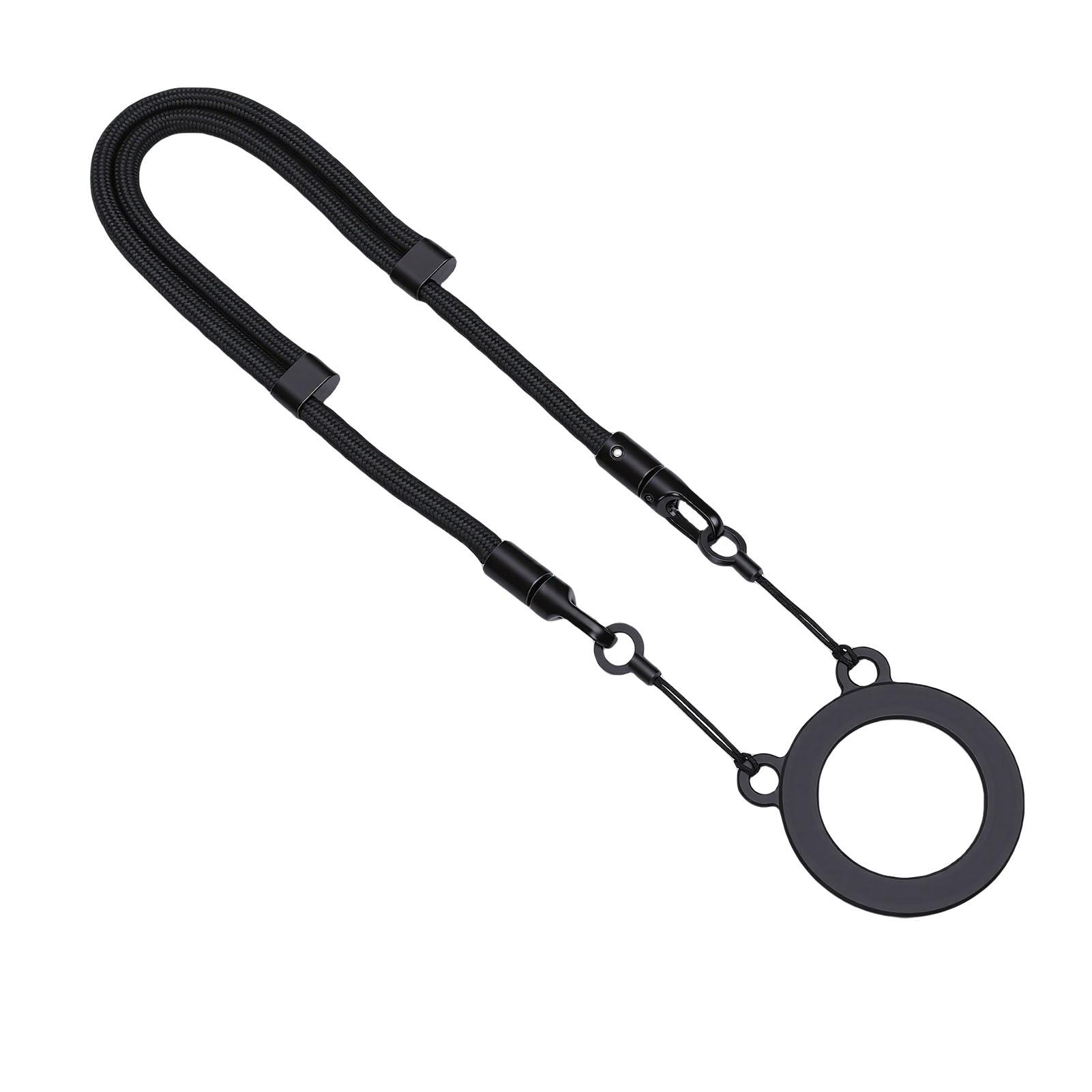 M22   Magnetic Neck Hanging Rope Phone Strap Bear Rings Cell Phone Lanyards