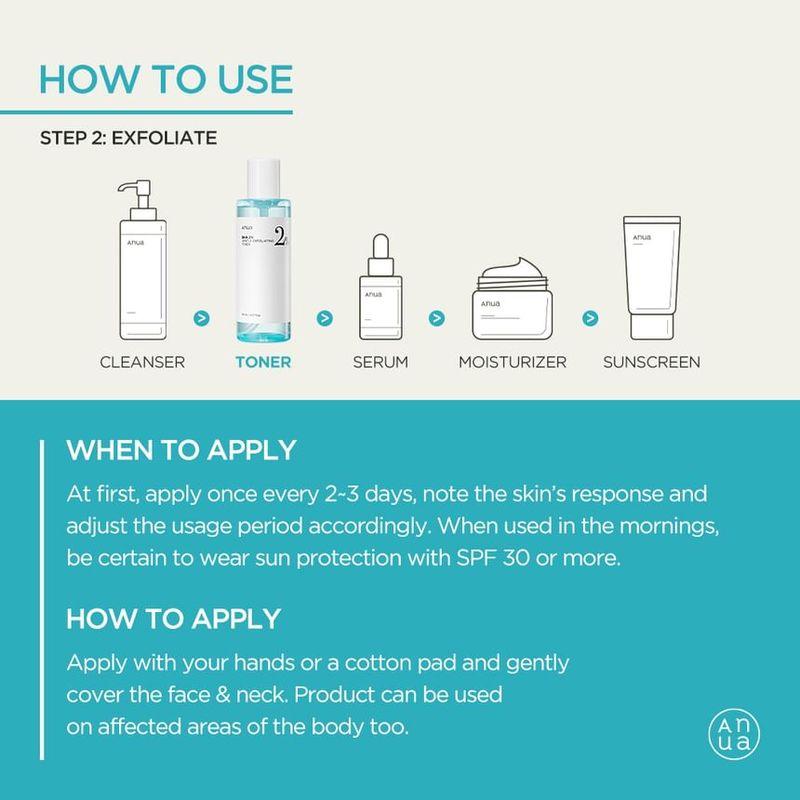 Anua - BHA 2% Gentle Exfoliating Toner