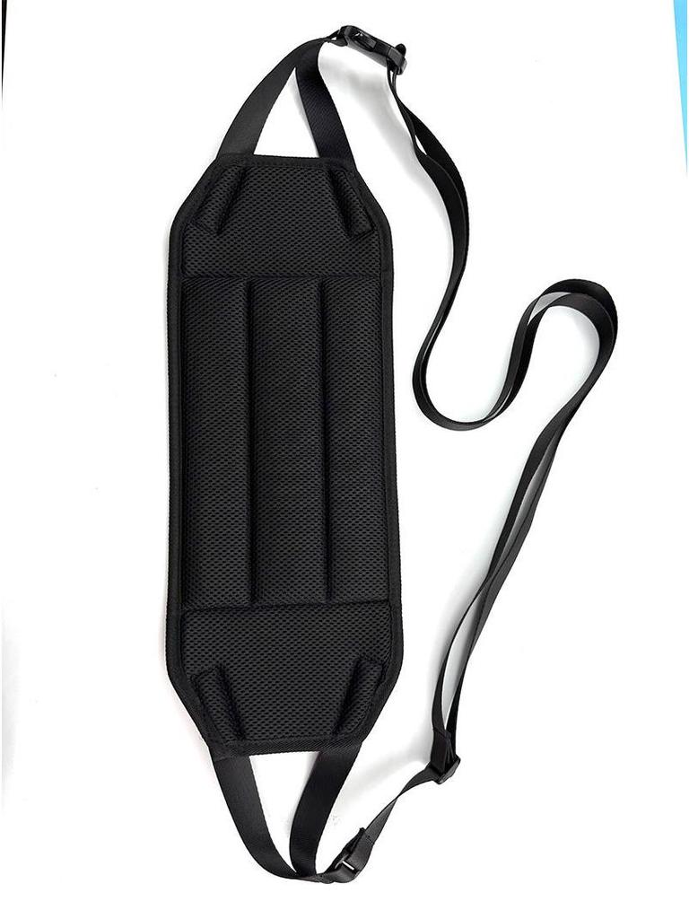 Bärbar hängande fotstödshängmatta för flygplan, tåg och bilresor