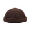 Wool Landlord Hat Autumn and Winter Korean Style Niche Sailor Melon Skin Hat Travel Yuppie Brimless Warm Hip Hop Hat Trend