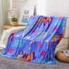 Huntrix Girl Flannel Blanket, High Quality Comfortable for All Seasons, Home Decor, Warmth and Comfort