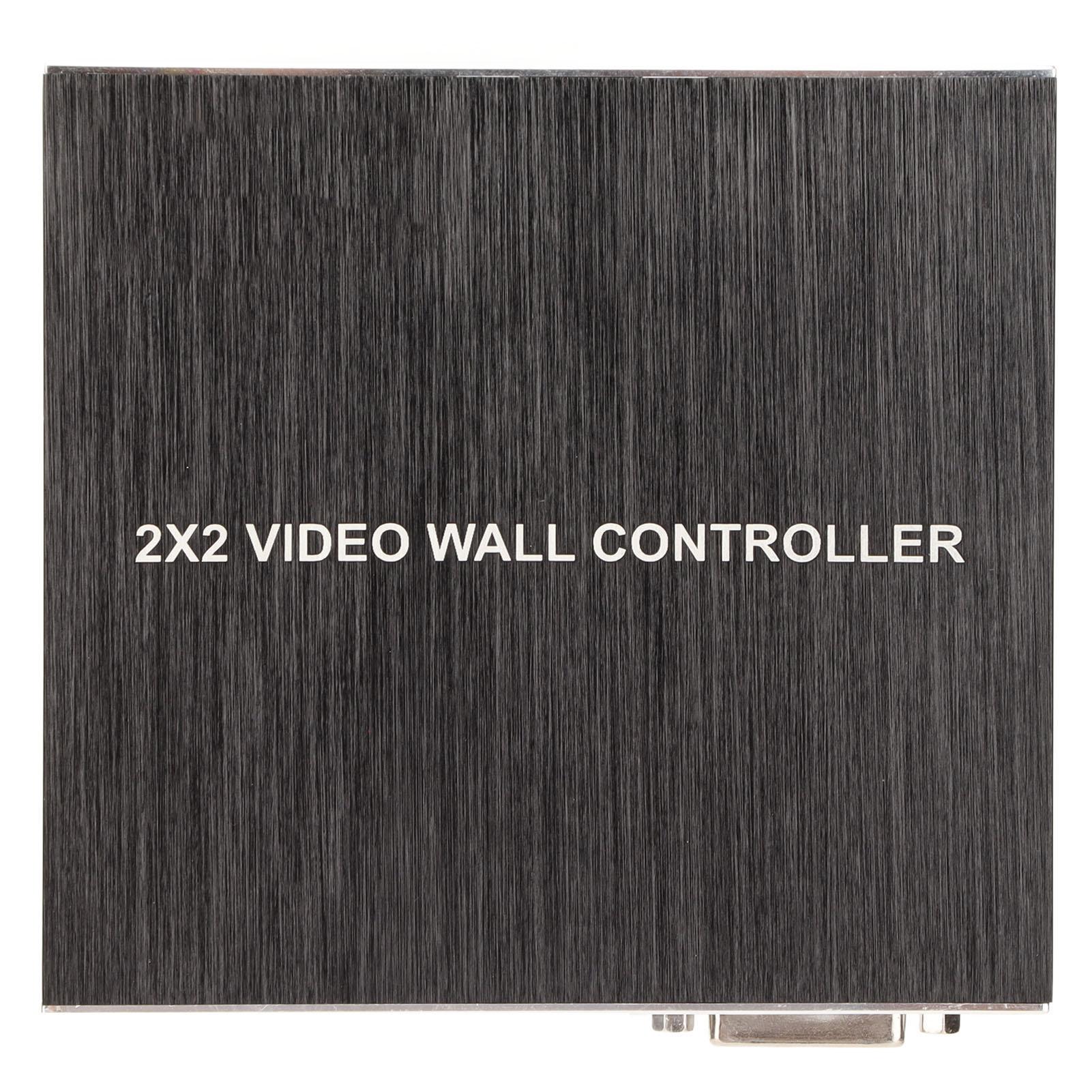 

DVI TV Wall Видеоконтроллер Поворотный на 180 градусов HD Мультимедийный Интерфейс Процессор Сращивания Дисплеев EU Plug