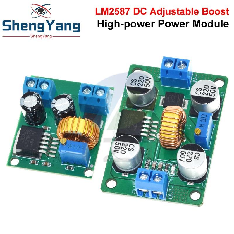 1/3PCS LM2587 DC-DC 3.5V-30V To 4V-30V 70W 5A Step Up Power Supply Module Adjustable Boost Converter Voltage Regulator Board 5V