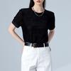 Women's Loose Fit Embellished Short Sleeve T-Shirt