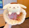 Korean Cute Sanrio Cartoon Face Wash Plush Headband Hair Tie