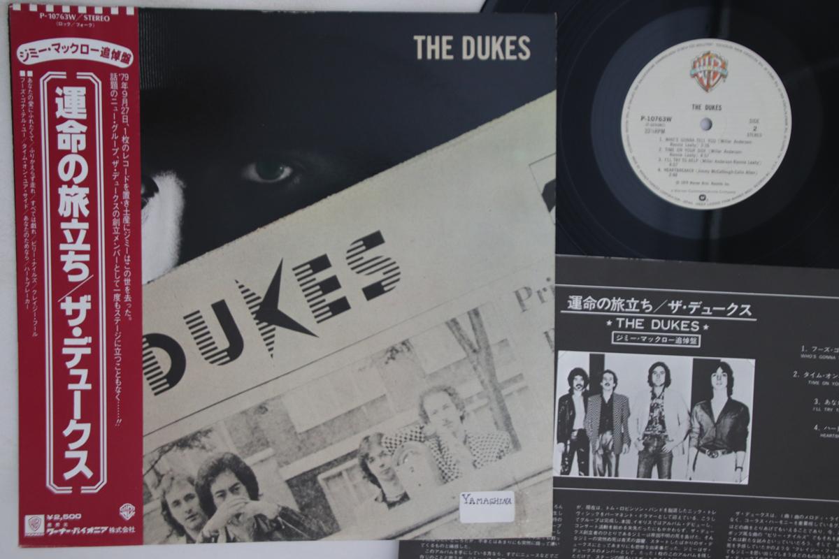 

LP Record DUKES - Dukes P10763W WARNER 1979 Japan Obi Pop Used