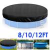 Kryt na bazén kulatý venkovní prachotěsný pro nadzemní bazény Kryt na vířivku Odolný chránič Bazénové příslušenství
