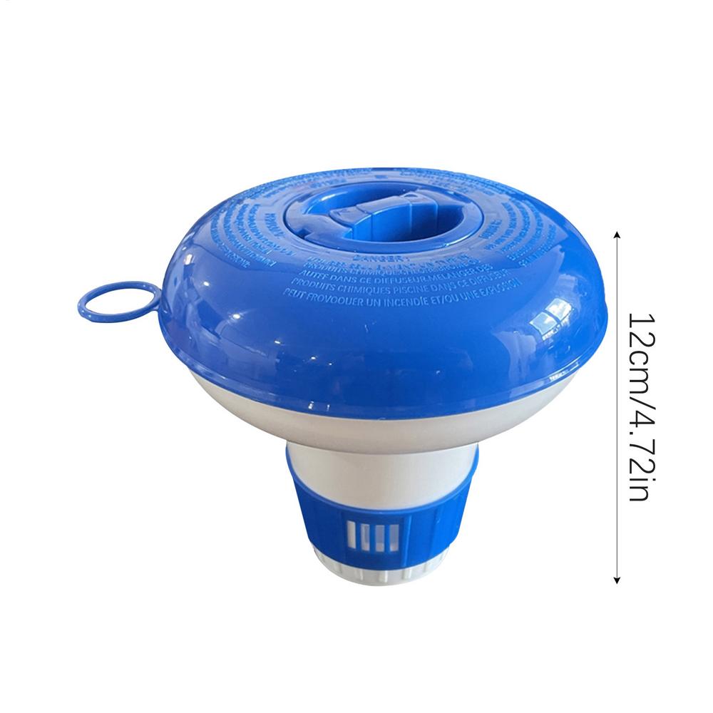 

5 inch Swimming Pool Storage Holder Chlorine Tablet Automatic Dispenser Large Capacity Floating Pool Chlorinator Chlorine Tablet