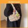 Stylish Bubble Underarm Bag Korean Version Street Fashion Small Size Nylon Material