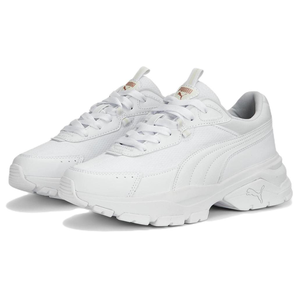 Puma Cassia Via Weiße Damen Sneakers Rosé-Gold 389223-01