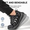 Reflective Indestructible Safety Shoes Men Work Sneakers Light Security Boots Men Puncture-Proof work Boots Steel Toe Shoes