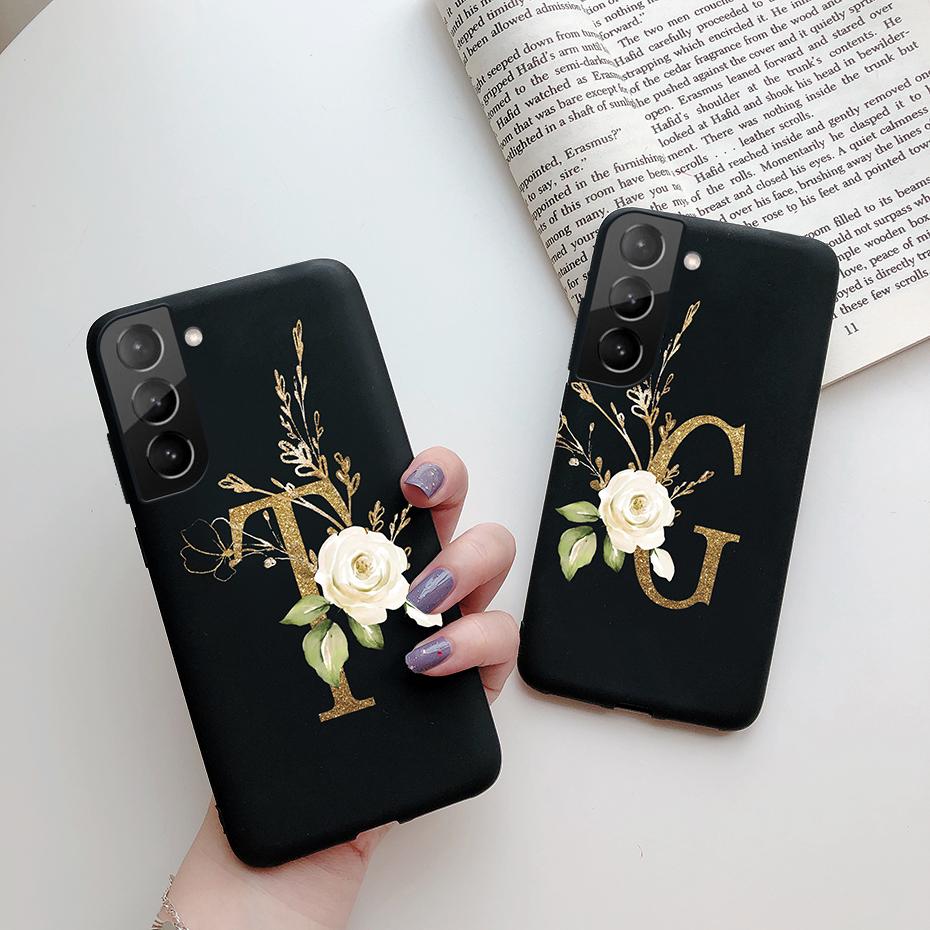 For Samsung S21 5G S21 Ultra Plus Case Slim Soft Cute Letters Cover For Samsung Galaxy S21 Plus 5G S21+ S 21 Ultra Phone Cases