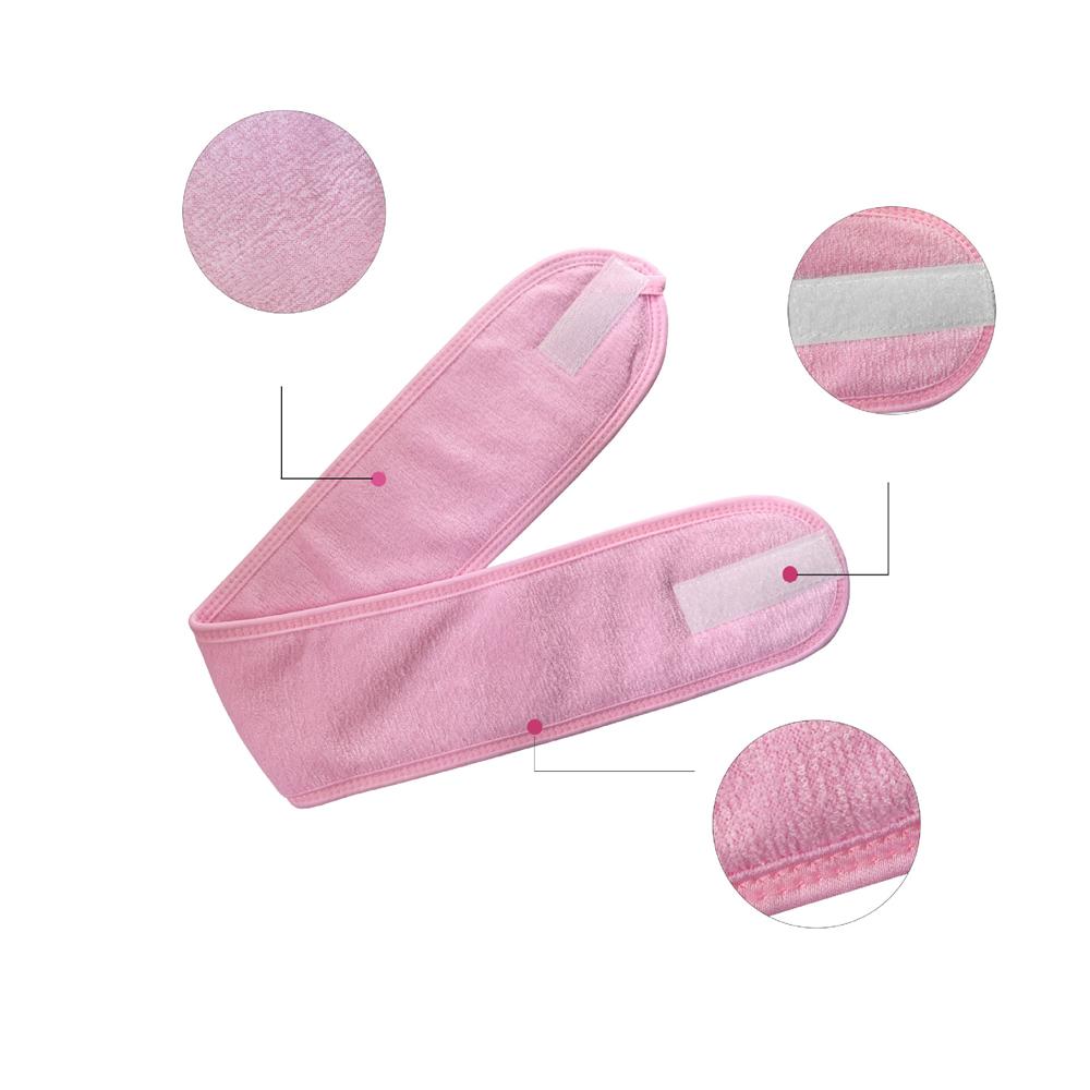 Women Accessories Adjustable Facial Shower Caps Makeup Hairband Head Band Turban Tiara Turban