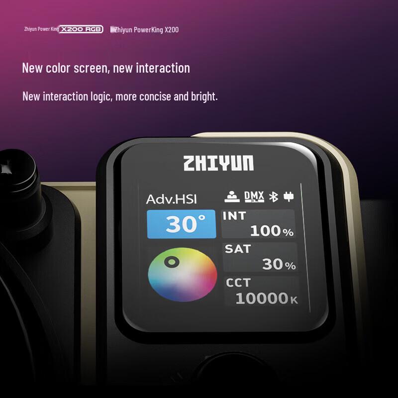 Zhiyun X200 200W Portable COB Photography Fill Light