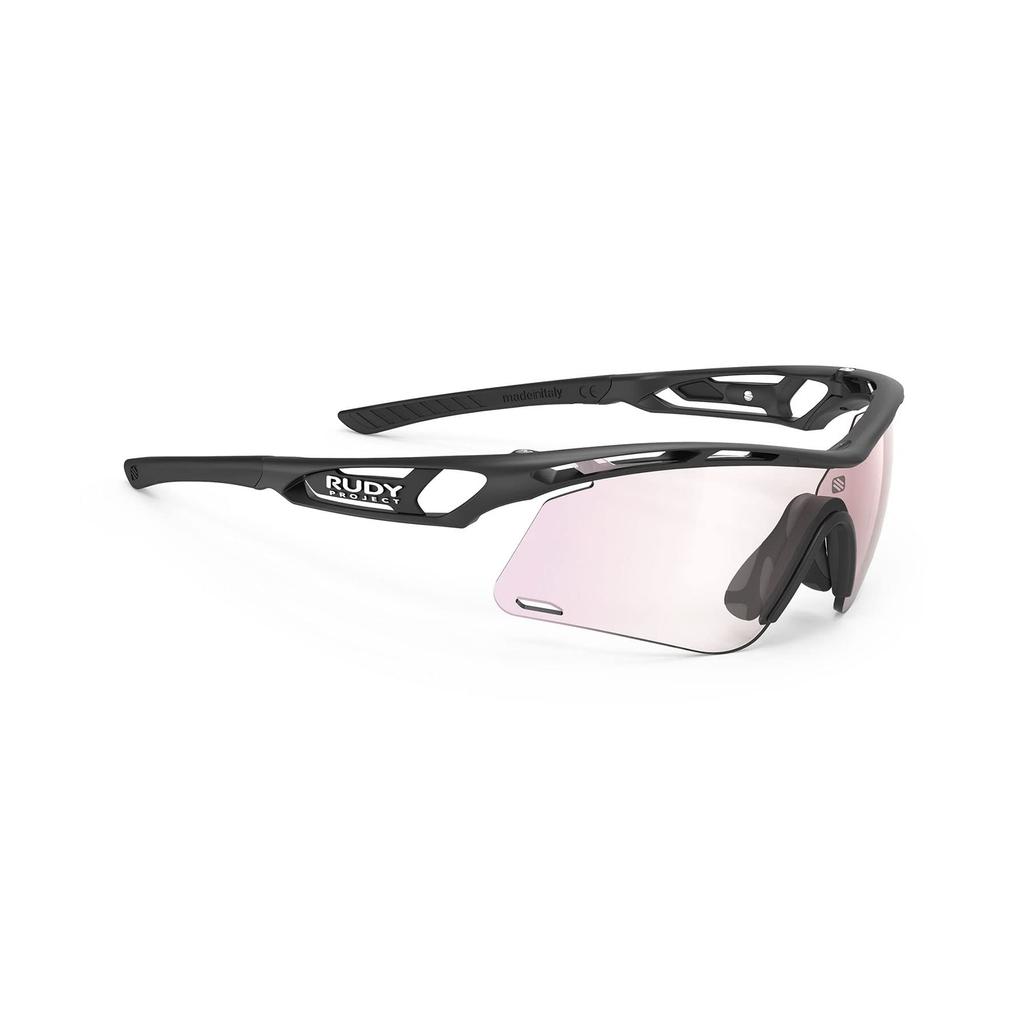 RUDYPROJECT TRALYX SLIM Sports Black Laser + Sunglasses, Matte/impX2 Photochromic, Red, SP788906-0000