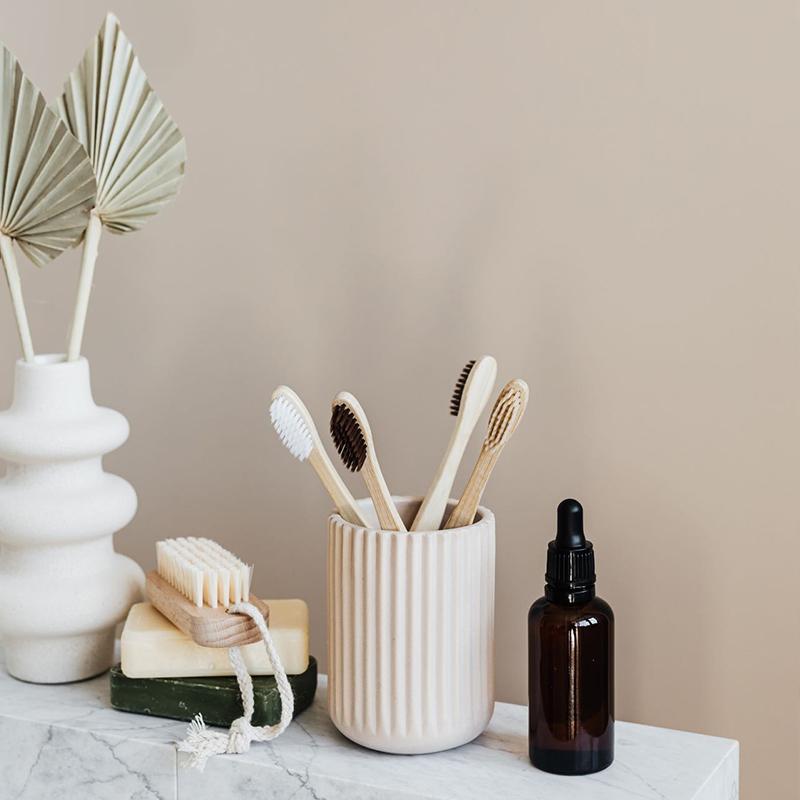 High Quality Premium Reusable Natural  Toothbrush for Home with Biodegradable Bristle Organic Eco Friendly Sustainable