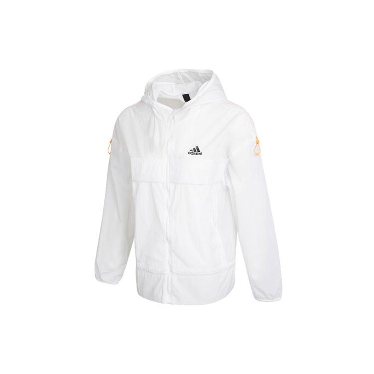 (WMNS) adidas Woven Sports Hooded Jacket White Women s GP0670 XS