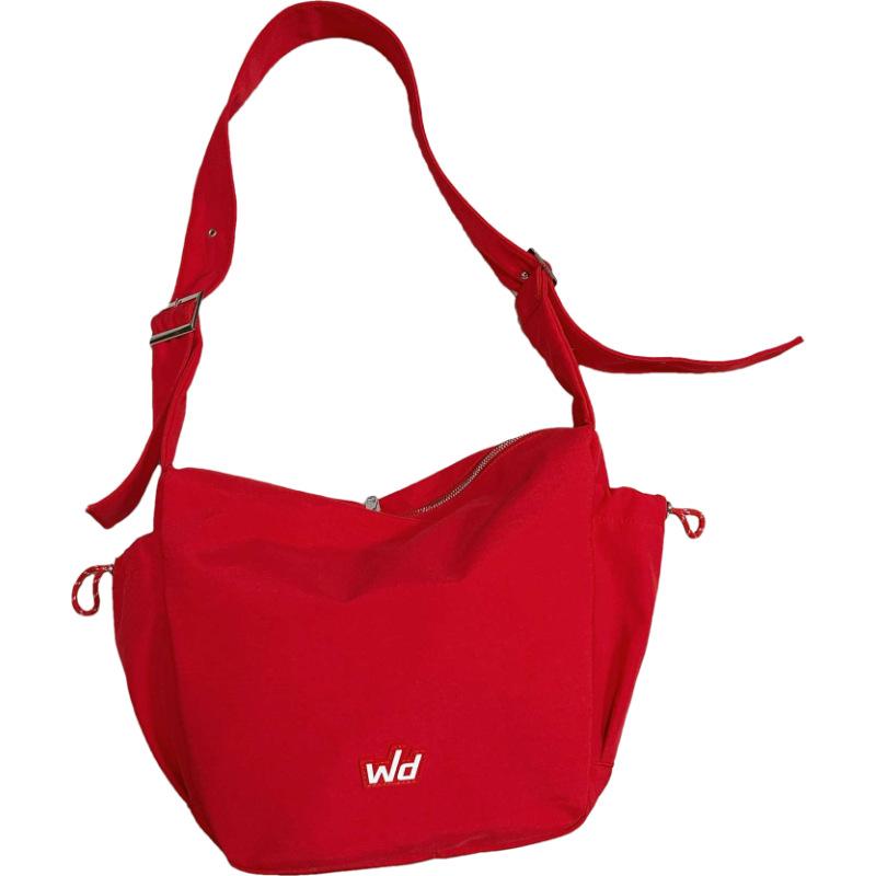 Customized Shoulder Bag Women's Large-capacity Leisure Travel Messenger Bag Lazy Trend with Outdoor Sports Simple Tote Bag