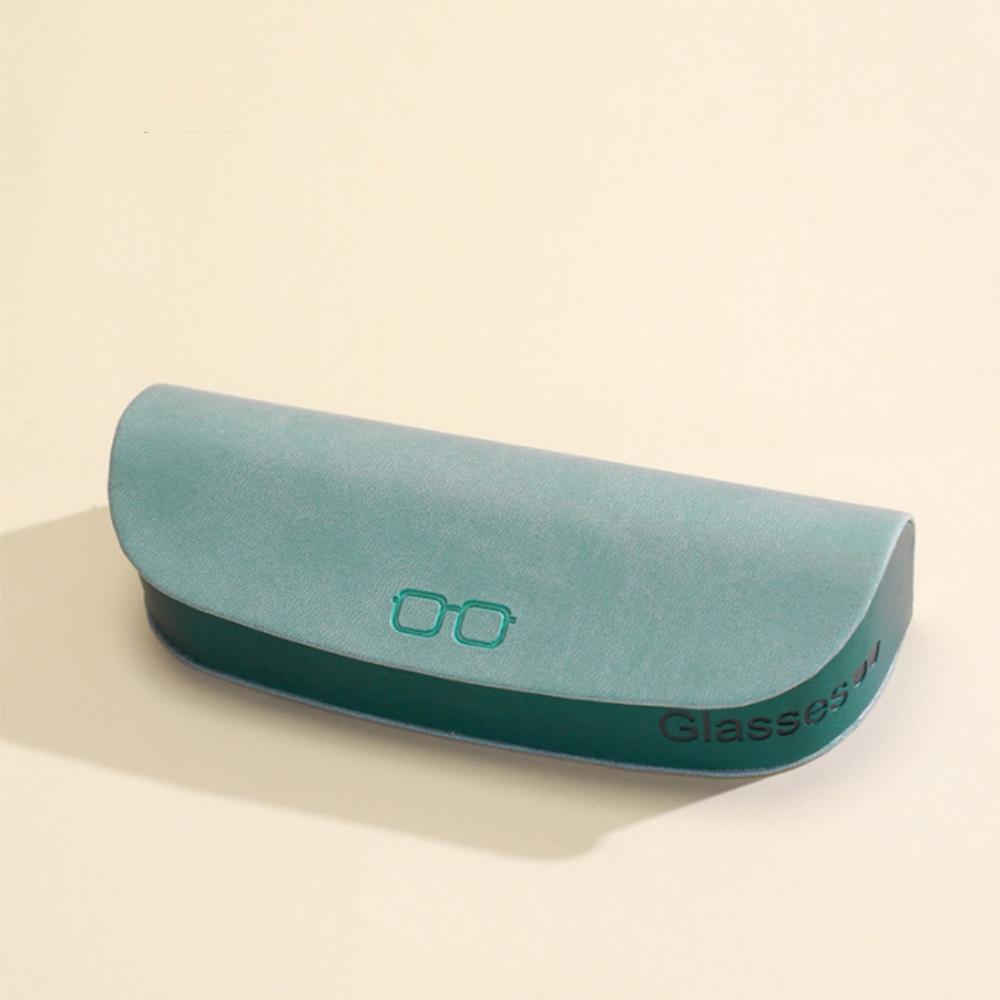 

Pu Leather Glasses Case Handmade Myopia Glasses Box Sunglasses Holder Portable Glasses Box For Daily Carry