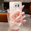 Hülle Für Samsung Galaxy S6 Edge Plus Blume Schmetterling Handyhüllen Für Samsung S5 S6 Edge+ Weiches Silikon Transparente TPU Hüllen