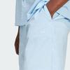Adidas Originals Logo Elastic Waist Mid-Rise Pocket Casual Shorts Men Shorts Sky-Blue JD2462
