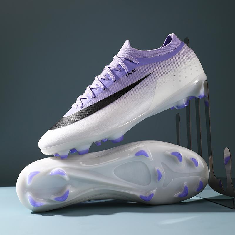 F50 World Cup Long Spikes Football Boots - Unisex Youth & Adult Artificial Grass Sports Shoes