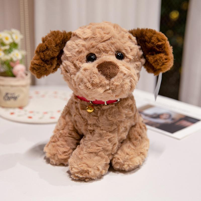 Cute puppy dog Shiba Inu doll plush toy Pekingese Bianmu teddy dog doll children soothing doll