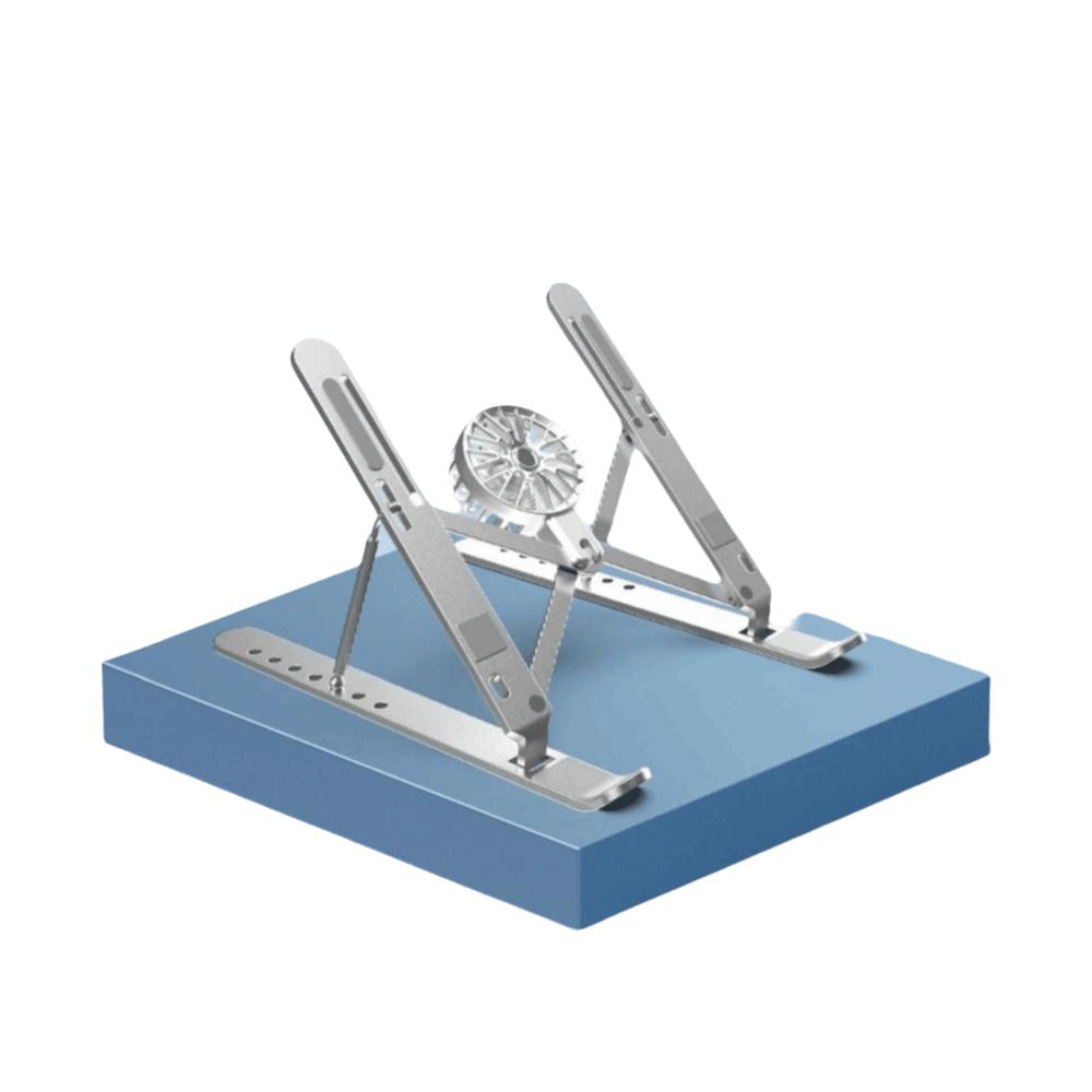 Портативная подставка-охладитель для ноутбука со встроенными вентиляторами, складная подставка для ноутбука, компьютера