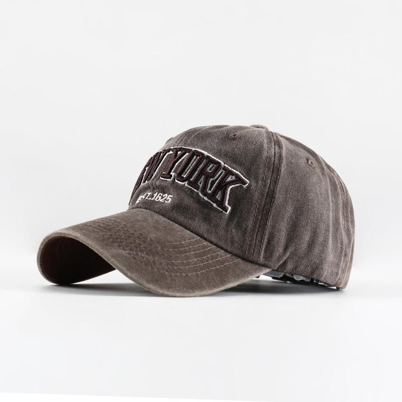 Nová bavlněná kšiltovka NEW YORK vyšívaná baseballová kšiltovka kšiltovka sluneční klobouk vyšívaný baseballový kšilt