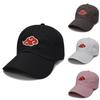 Naruto Dad Uzumaki Hat Akatsuki Logo Uchiha Obito Pain Embroidery Caps Baseball