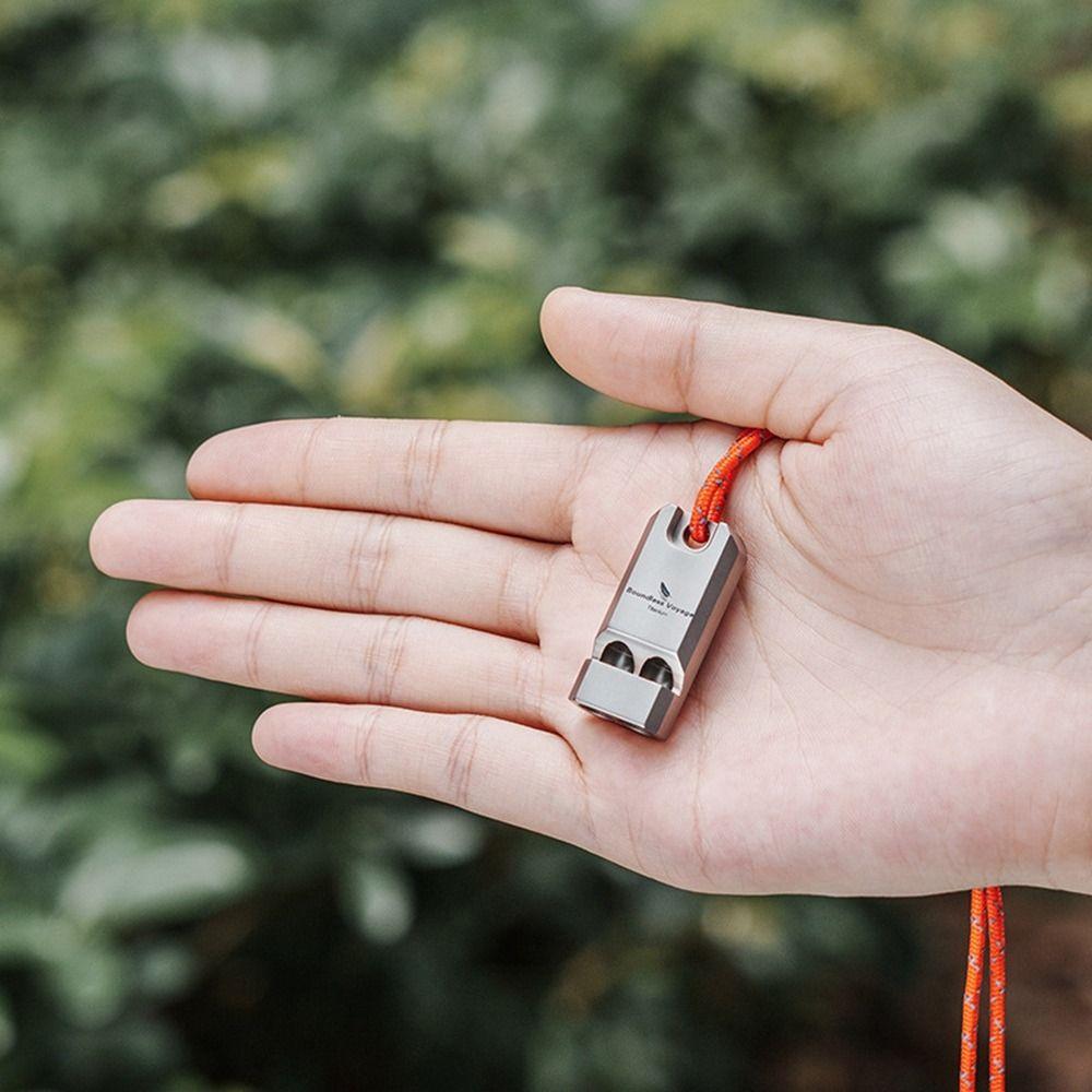 Mini Loud Lightweight Whistle Portable Emergency Exploring Accessories Outdoor EDC Tool