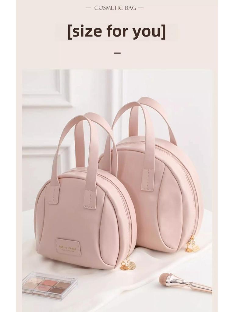 2025 Women's Portable Large-Capacity Cosmetic Travel Bag - High-End Hand-Held Skincare Storage