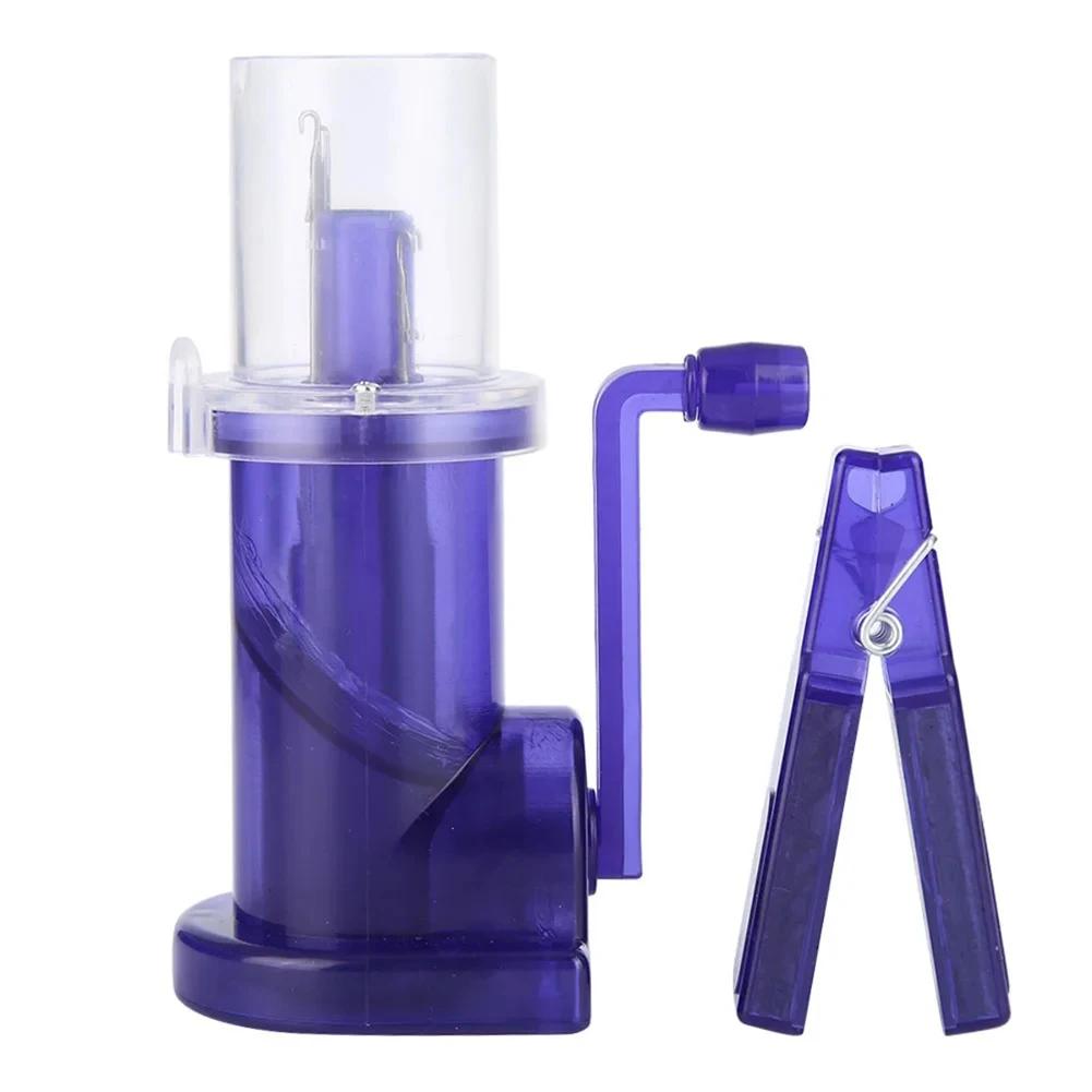 Home Craft Project Hand Crank Cord Knitting Tool Rope Braiding Machine Bracelet & Necklace Craft Lovers Beginners Kids Gift